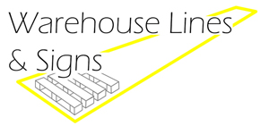 Warehouse Lines and Signs Logo